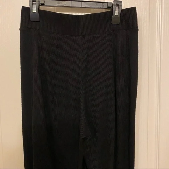 rag & bone Rib Knit Joggers in Black Size S - Picture 9 of 12